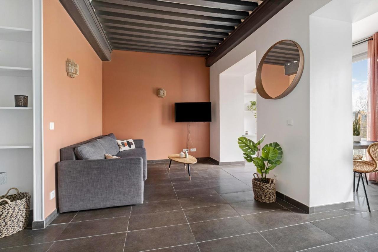 Lyon Cite- Appartement Vue Rhone Terrasse-Caluire Экстерьер фото